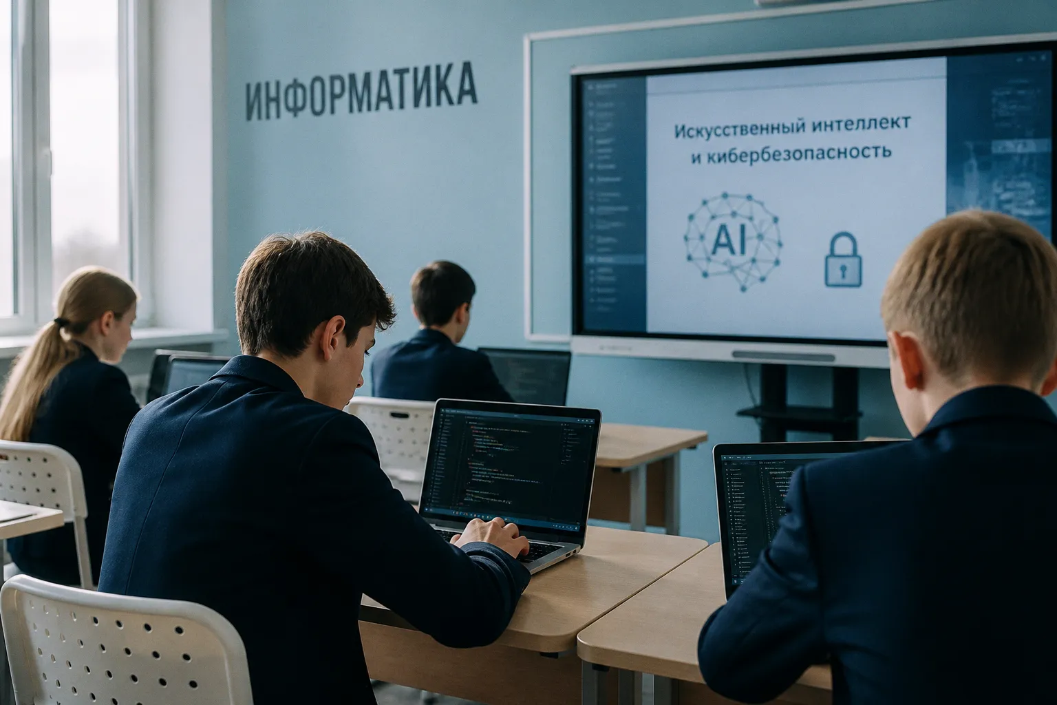 Искусственный интеллект и кибербезопасность станут частью школьной программы